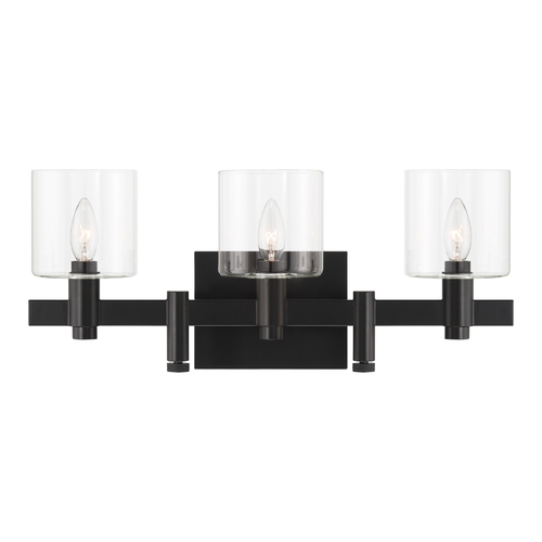 Decato 21-Inch Vanity Light in Black by Eurofase