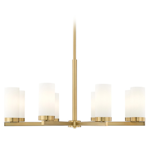 Z-Lite Z-Lite Danica Modern Gold Chandelier 3044-8MGLD