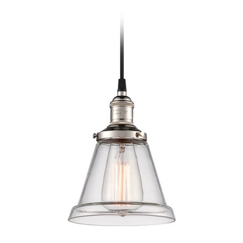 Mini Pendant in Polished Nickel by Nuvo Lighting