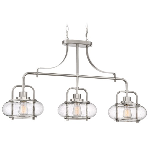 Trilogy Linear Light in Brushed Nickel by Quoizel Lighting