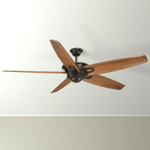 Caleb Antique Bronze Ceiling Fan by Progress Lighting