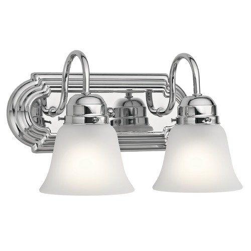 Kichler Lighting Traditional Bathroom Light Chrome by Kichler Lighting 5336CHS