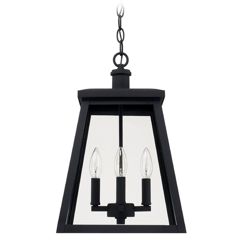 Capital Lighting Belmore Outdoor Hanging Lantern in Black by Capital Lighting 926842BK
