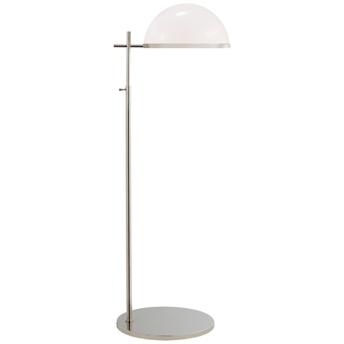 Visual Comfort Signature Collection Kelly Wearstler Dulcet Pharmacy Floor Lamp in Polished Nickel by Visual Comfort Signature KW1240PNWG