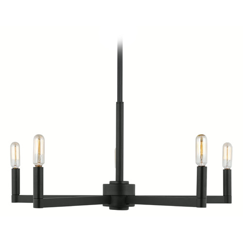 Visual Comfort Studio Collection Visual Comfort Studio Collection Fullton Midnight Black Chandelier 3164205-112