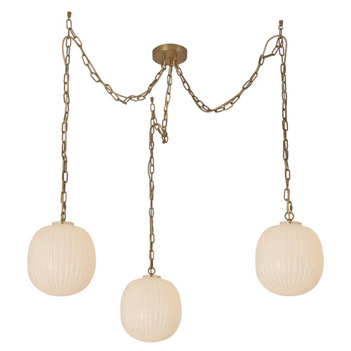 Alora Lighting Cherise Brushed Gold Multi-Light Pendant