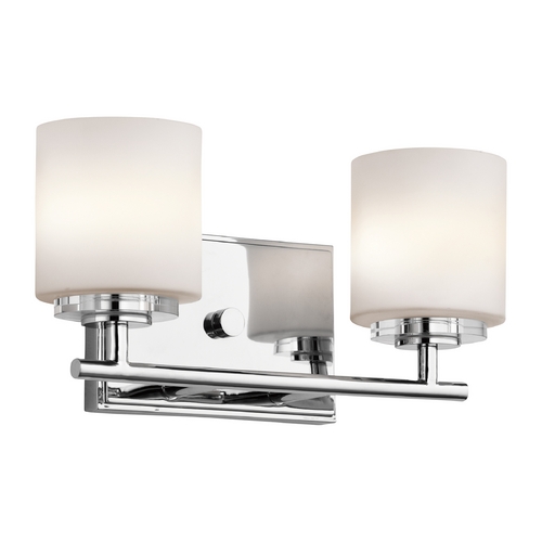 O Hara 13-Inch Chrome Vanity Light by Kichler Lighting