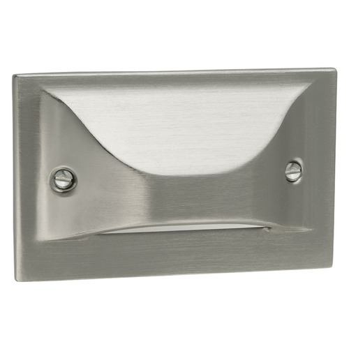 LED Brushed Nickel Surface Mounted Step Light by Progress Lighting