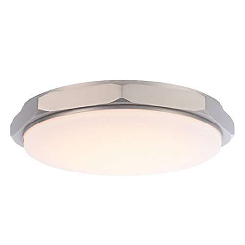 Modern Forms by WAC Lighting Grommet Brushed Nickel LED Flush Mount by Modern Forms FM-30213-27-BN