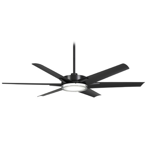 Minka Aire Deco Coal LED Ceiling Fan with Light