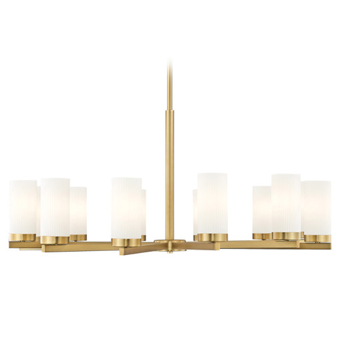 Z-Lite Z-Lite Danica Modern Gold Chandelier 3044-12MGLD