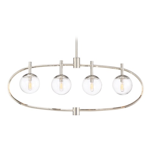 Piltz 40-Inch Linear Pendant in Polished Nickel by Craftmade Lighting