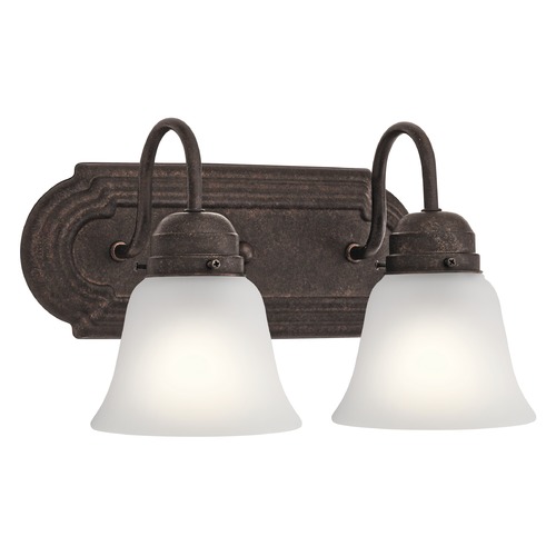 Traditional Bathroom Light Bronze by Kichler Lighting