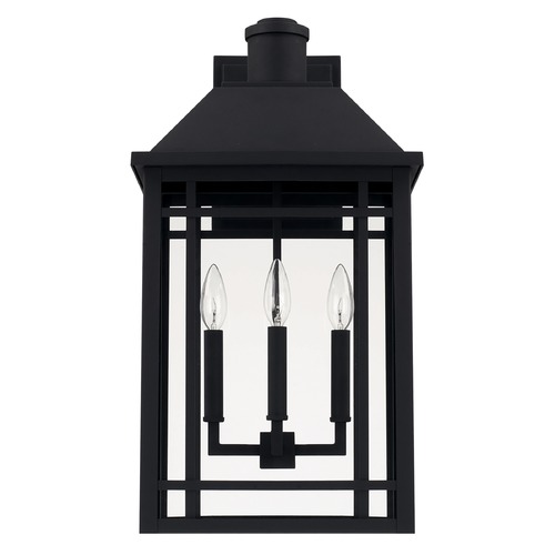 Braden 23-Inch Outdoor Wall Light in Black by Capital Lighting