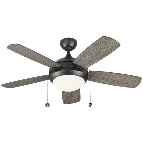 Discus Classic 44 Aged Pewter LED Fan by Generation Lighting Fans