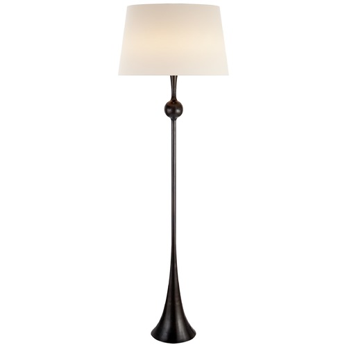 Aerin Dover Floor Lamp in Aged Iron by Visual Comfort Signature