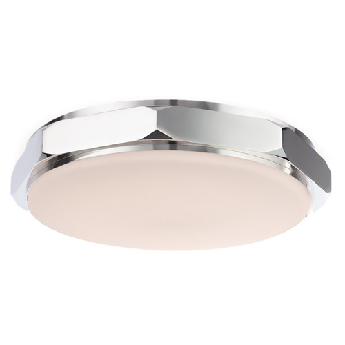 Modern Forms by WAC Lighting Grommet Polished Nickel LED Flush Mount by Modern Forms FM-30213-27-PN