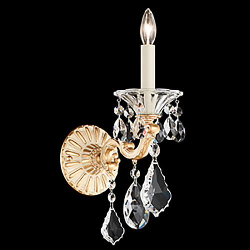 La Scala Parchment Gold Sconce by Schonbek Lighting