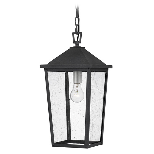 Quoizel Lighting Stoneleigh Mini Pendant in Mottled Black by Quoizel Lighting STNL1509MB