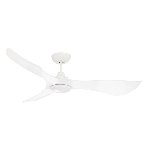 Maxim Lighting Keanu Matte White LED Ceiling Fan with Light