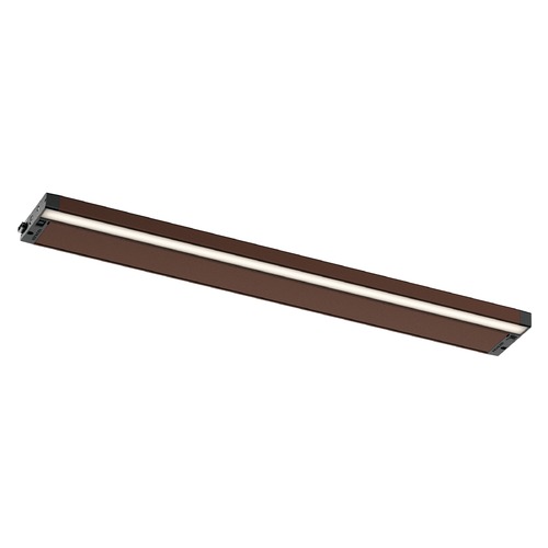 Kichler Lighting 30-Inch LED Under Cabinet Light Direct-Wire 3000K 120V in Bronze by Kichler Lighting 6UCSK30BZT