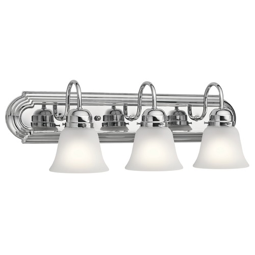 Kichler Lighting Traditional Bathroom Light Chrome by Kichler Lighting 5337CHS