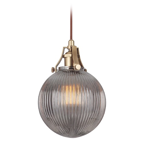 Craftmade Lighting 7.75-Inch Globe Pendant in Vintage Brass by Craftmade Lighting P832VB1