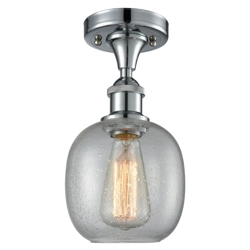 Belfast Polished Chrome Semi-Flush Mount by Innovations Lighting