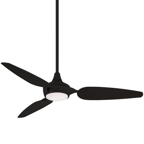 Minka Aire Seacrest 60-Inch Outdoor Fan in Coal by Minka Aire F675L-CL