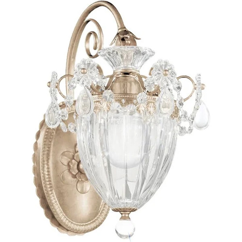 Bagatelle Antique Silver Sconce by Schonbek Lighting