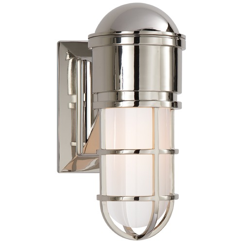 Visual Comfort Signature Collection E.F. Chapman Marine Wall Light in Polished Nickel by Visual Comfort Signature SL2000PNWG