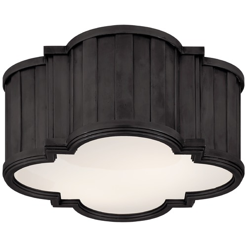 Thomas OBrien Tilden Flush Mount in Bronze by Visual Comfort Signature