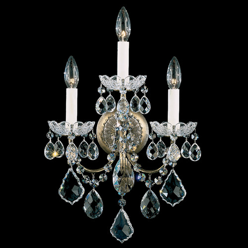 Schonbek Worldwide Lighting New Orleans Etruscan Gold Sconce