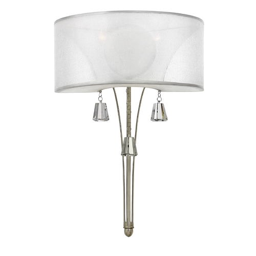 Fredrick Ramond Mime Brushed Nickel Sconce by Fredrick Ramond FR45602BNI