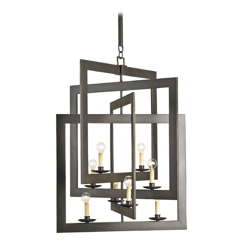 Currey and Company Lighting Bronze Gold Pendant Light