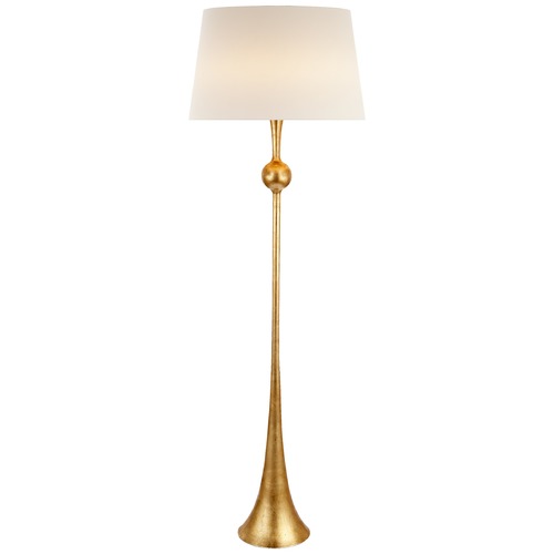 Aerin Dover Floor Lamp in Gild by Visual Comfort Signature