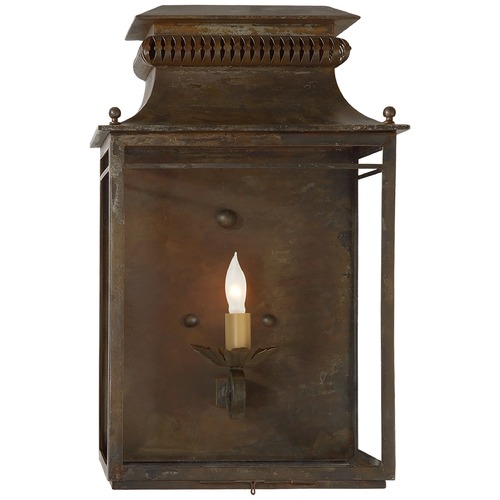 Suzanne Kasler Flea Market Lantern in Antique Zinc by Visual Comfort Signature