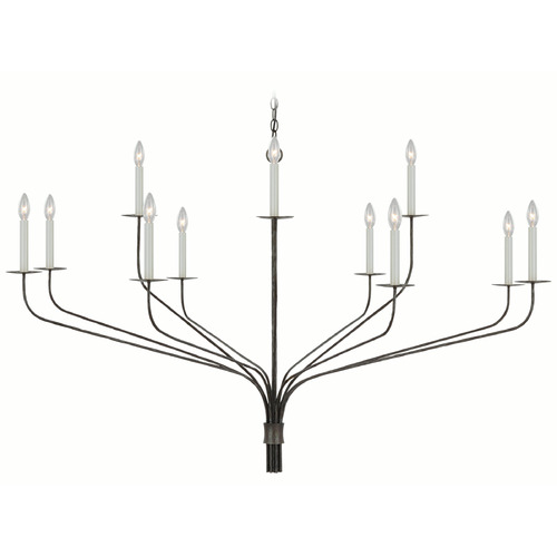 Ian K. Fowler Belfair Chandelier in Iron by Visual Comfort Signature