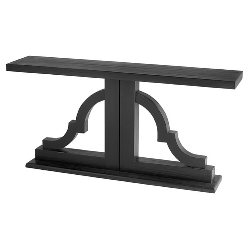 Cyan Design Bahia Satin Black Sofa Table