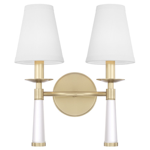 Crystorama Lighting Baxter Aged Brass Sconce