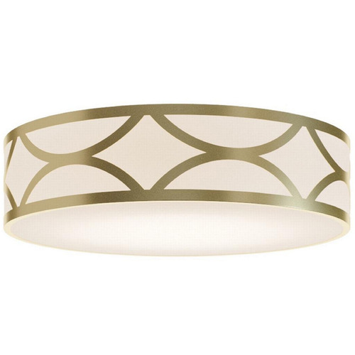 AFX Lighting Afx Lighting Lake Gold LED Flushmount Light LAKF24LAJUDGD-BB