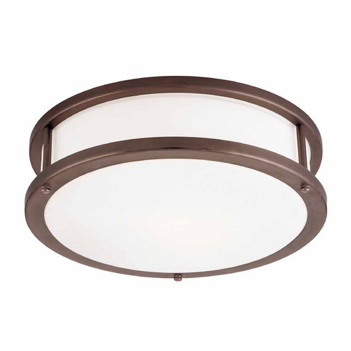 Access Lighting Conga Bronze LED Flush Mount by Access Lighting 50081LEDD-BRZ/OPL