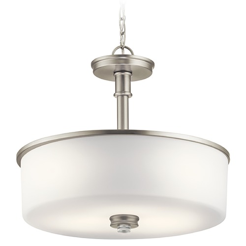 Joelson 17.75-Inch Brushed Nickel Pendant by Kichler Lighting