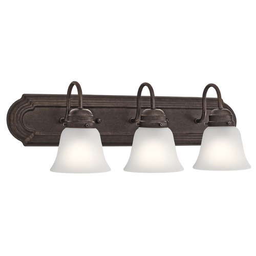 Traditional Bathroom Light Bronze by Kichler Lighting