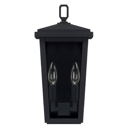 Capital Lighting Donnelly 15-Inch Outdoor Wall Light in Black by Capital Lighting 926221BK