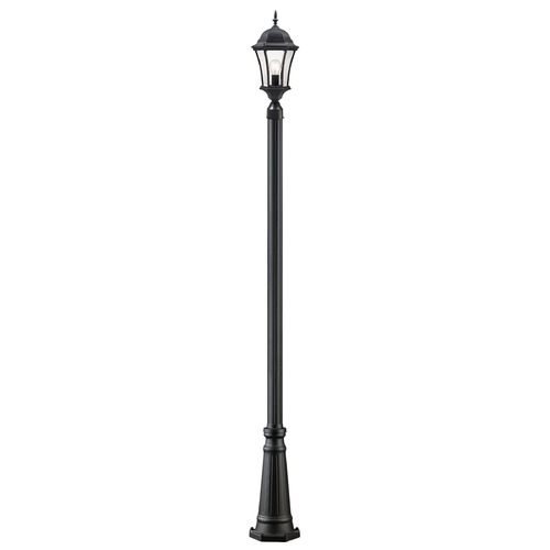 Wakefield Black Post Light by Z-Lite