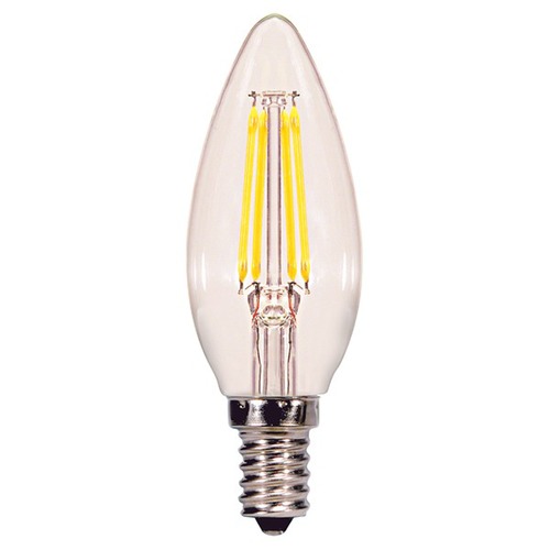 Satco Lighting B10 Candelabra LED Bulb 2700K 350LM by Satco Lighting S29877