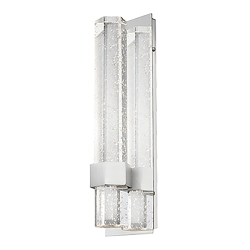 Kuzco Lighting Warwick Crystal Chrome LED Sconce 3000K by Kuzco Lighting WS54615-CH