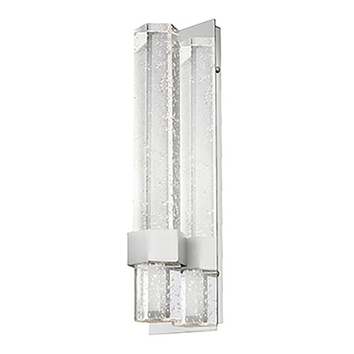 Warwick Crystal Chrome LED Sconce 3000K by Kuzco Lighting