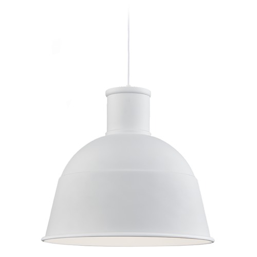 Irving White Pendant by Kuzco Lighting